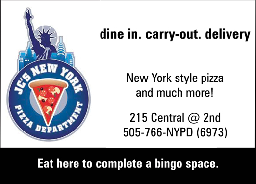 JC's New York Pizza Department