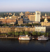 Savannah's Historic District Skyline
