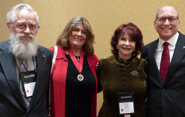 Past Delta Award recipients at the 2015 Convention